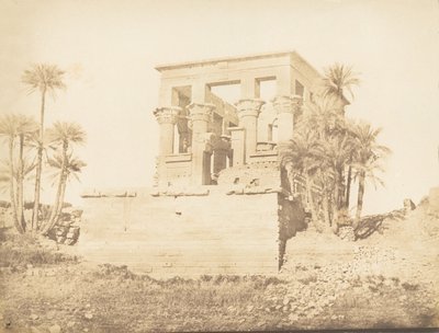 Grand Hypètre ou Typhonium, à Philae - Vue prise de l
