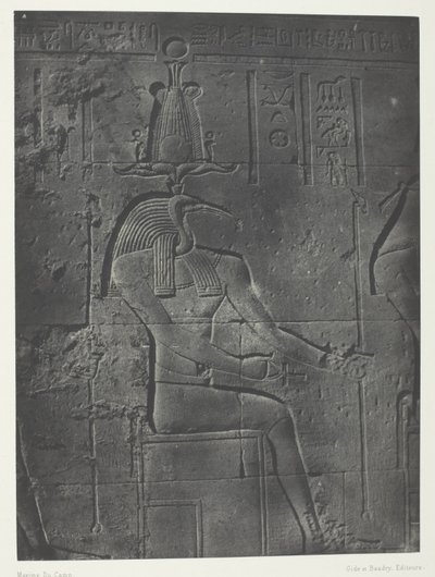 Grande Tempio di Iside a Philoe, Tôth Ibiocéphale; Nubia, lastra 79 dall