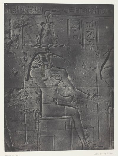 Grande Tempio di Iside a Philoe, Tôth Ibiocéphale; Nubia, lastra 79 dall