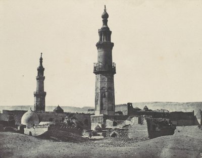 Alta Egitto. Girgeh. Moschea di Aly-Bey, 1850 da Maxime Du Camp