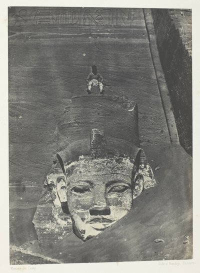Ibsamboul, Colosse Occidental Du Spéos De Phrè; Nubia, lastra 107 dall