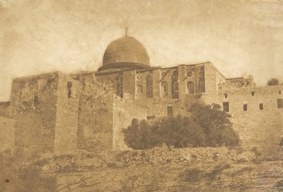 Koubbé-Nébi-Monça - Cupola di Mosè a Gerusalemme da Maxime Du Camp
