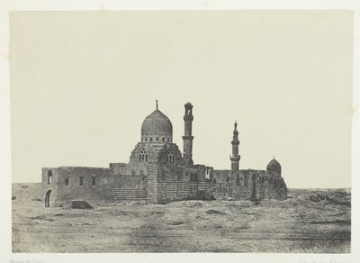 Moschea e tomba degli Ayyubidi, Il Cairo, 1849-51, stampato 1852 da Maxime Du Camp