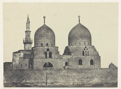 Moschea e tomba del Sultano Kansou-el-Gouri, Il Cairo da Maxime Du Camp