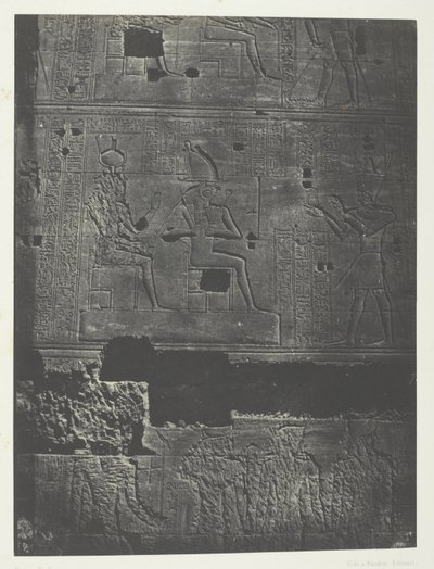 Muro Occidentale, Grande Tempio di Iside a Philoe; Nubia, lastra 78 dall