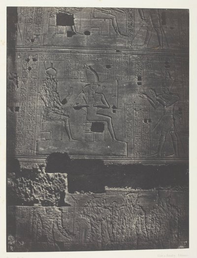 Muro Occidentale, Grande Tempio di Iside a Philoe; Nubia, lastra 78 dall