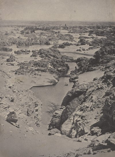 [Una visione cavillosa della seconda cataratta in Nubia]. da Maxime Du Camp