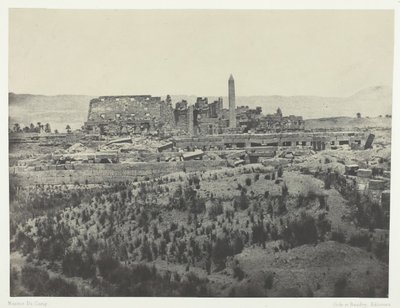 Palais de Karkak, Vue générale des Ruines, Prise a l