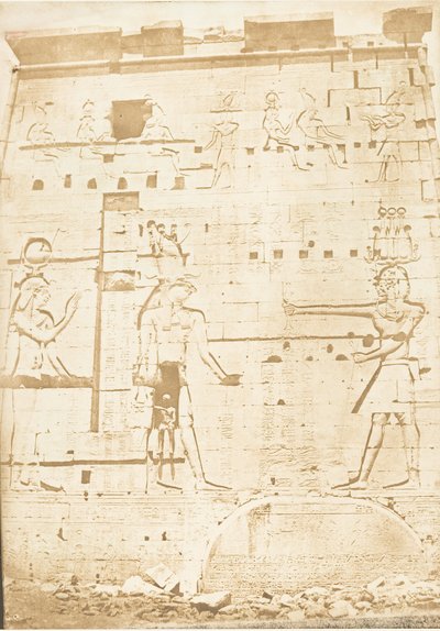 Secondo Pilone del Tempio di Iside, a Philae da Maxime Du Camp