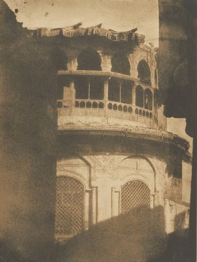 Sibilla o Fontana e Scuola di Souk-el-asr, al Cairo da Maxime Du Camp