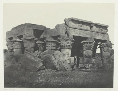 Tempio di Ombos, Alto Egitto, lastra 65 dall