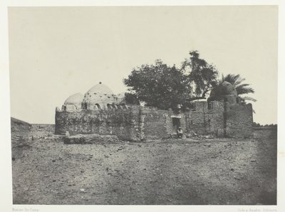 Tombeau de Cidi-Abdellah-el-Marabout, Alto Egitto da Maxime Du Camp