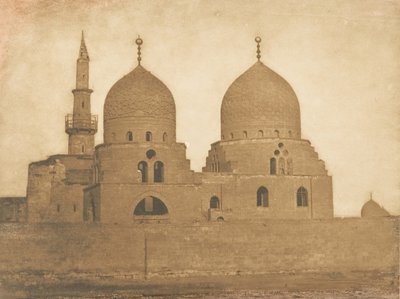 Tomba del Sultano El-Goury, al Cairo, dicembre 1849-gennaio 1850 da Maxime Du Camp