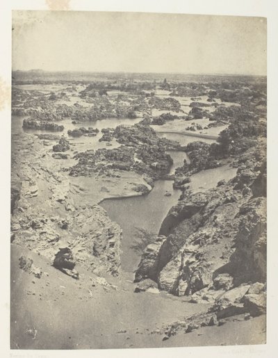 Vue Cavalière De La Seconde Cataracte; Nubie, lastra 111 dall