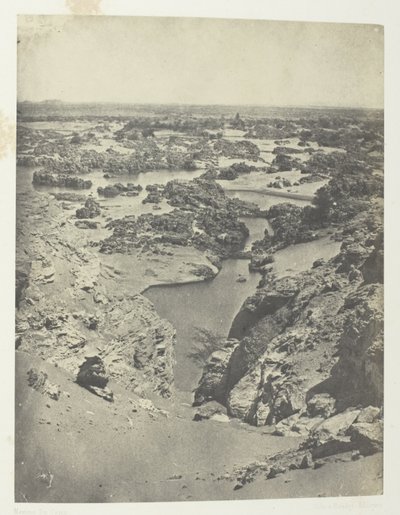 Vue Cavalière De La Seconde Cataracte; Nubie, lastra 111 dall