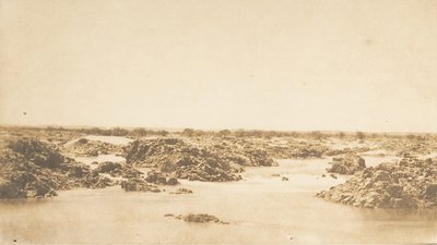 Vista delle rapide della Seconda Cataratta, marzo 1850 da Maxime Du Camp