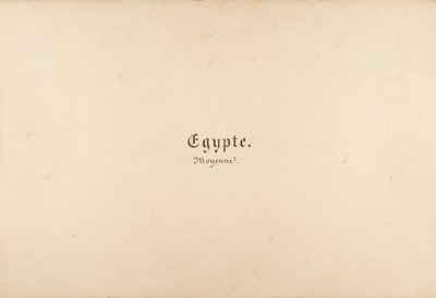 Egitto, Nubia, Siria: Paesaggi e Monumenti, 1849-50 da Maxime Du Camp
