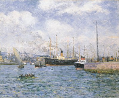 Partenza da Havre, 1905 da Maxime Emile Louis Maufra