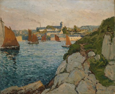 Douarnenez al sole da Maxime Emile Louis Maufra