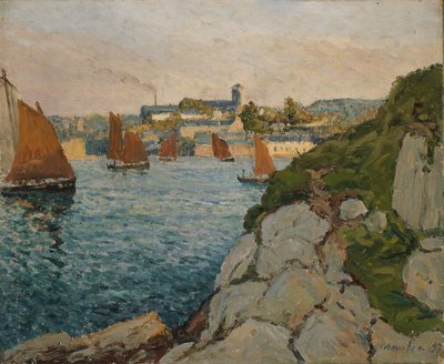 Douarnenez al sole, 1897 da Maxime Emile Louis Maufra