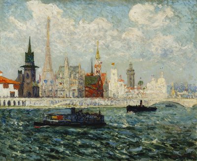 I Padiglioni, Esposizione Internazionale di Parigi, 1900 da Maxime Emile Louis Maufra