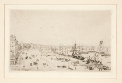 Bordeaux, quai des Chartrons da Maxime Lalanne
