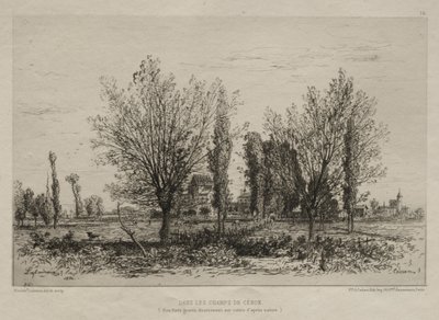 Nei campi di Cénon da Maxime Lalanne