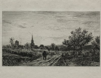 Paesaggio, sera (ritorno a casa) da Maxime Lalanne