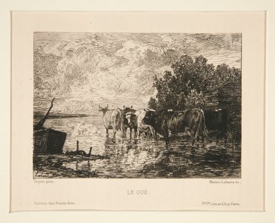 Il guado da Maxime Lalanne
