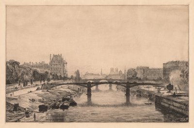 Parigi, vista dal Ponte della Concordia da Maxime Lalanne