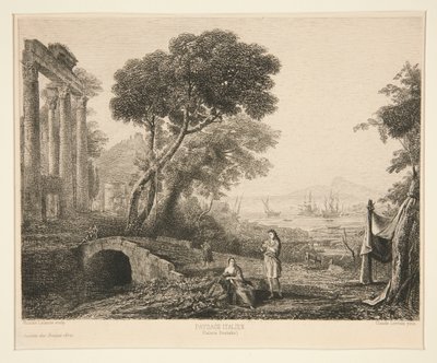 Paesaggio italiano da Maxime Lalanne