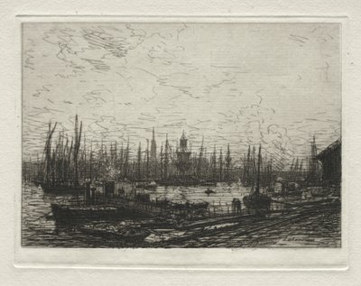Porto di Bordeaux da Maxime Lalanne