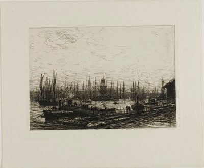 Porto di Bordeaux da Maxime Lalanne