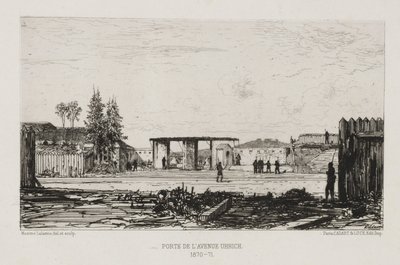 Viale Uhrich porta da Maxime Lalanne