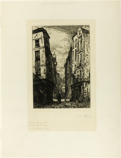 Rue des Marmousets da Maxime Lalanne