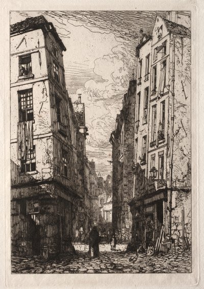 Rue des Marmousets da Maxime Lalanne