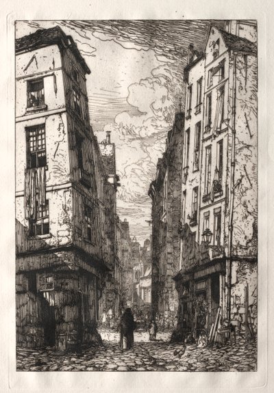 Rue des Marmousets da Maxime Lalanne