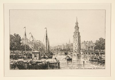 Tour de Montalban, Amsterdam (Torre di Montalban, Amsterdam) da Maxime Lalanne