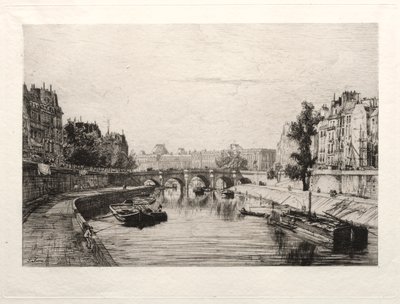 Vista dal Pont St. Michel da Maxime Lalanne