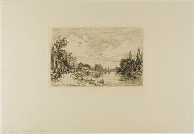 Veduta di Nogent da Maxime Lalanne