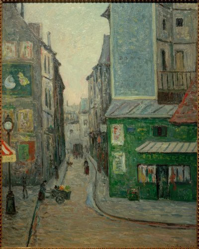 Piazza St. André des Arts, Rue Suger, Parigi da Maxime Emile Louis Maufra