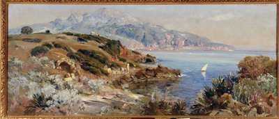 Baia di Tipaza in Algeria. Dipinto di Maxime Noire (1861-1927) da Maxime Noire