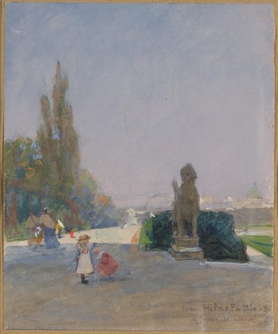 Vista di Vienna dal Belvedere Superiore da Maximilian Suppantschitsch