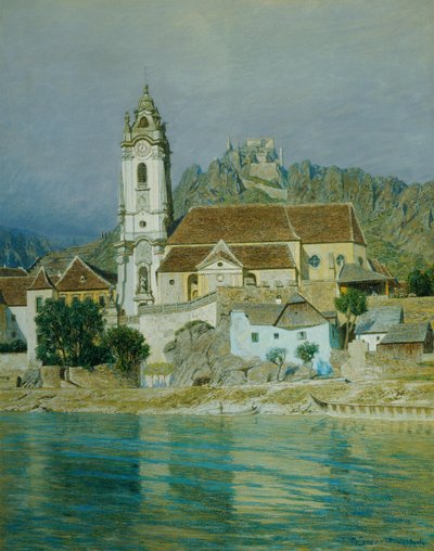 La chiesa collegiata di Dürnstein da Maximilian Suppantschitsch