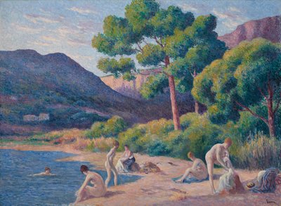 Bagnanti a Saint-Tropez da Maximilien Luce