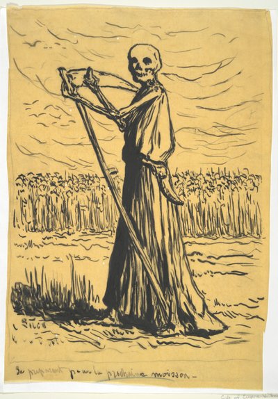 La morte come mietitore da Maximilien Luce