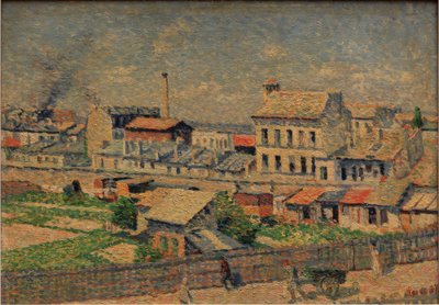 La rue Damrémont a Montmartre da Maximilien Luce