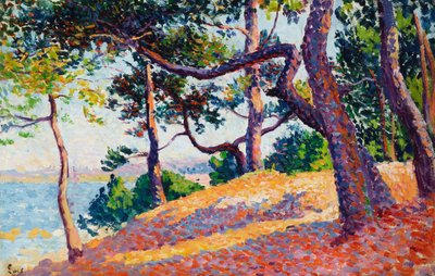Paesaggio a Saint-Tropez da Maximilien Luce