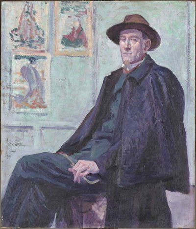 Ritratto di Félix Fénéon, 1901 da Maximilien Luce