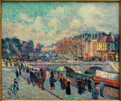 Quai St-Michel da Maximilien Luce